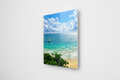 16x20 HD Metal Print - sailboat beach angled wall view
